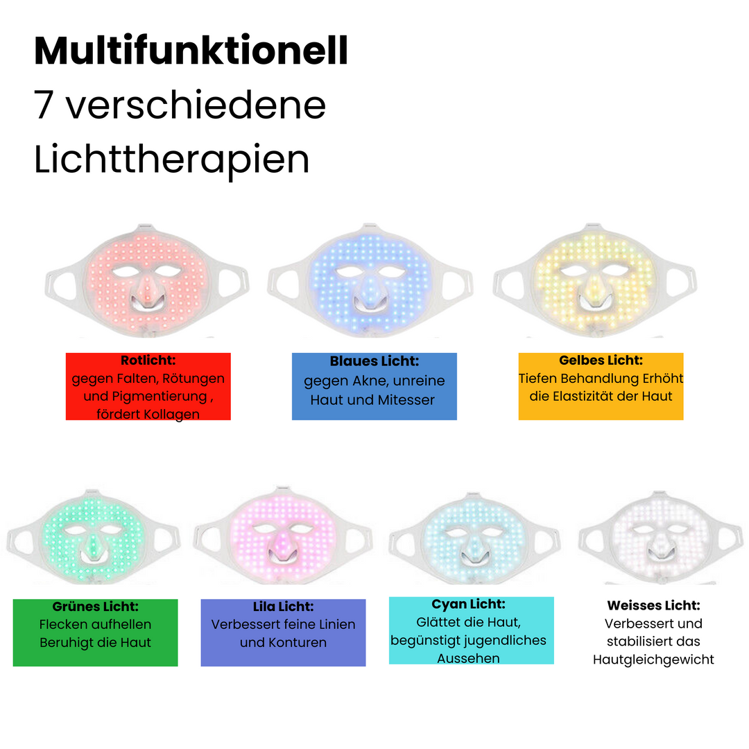 DeMar LED-Gesichtsmaske